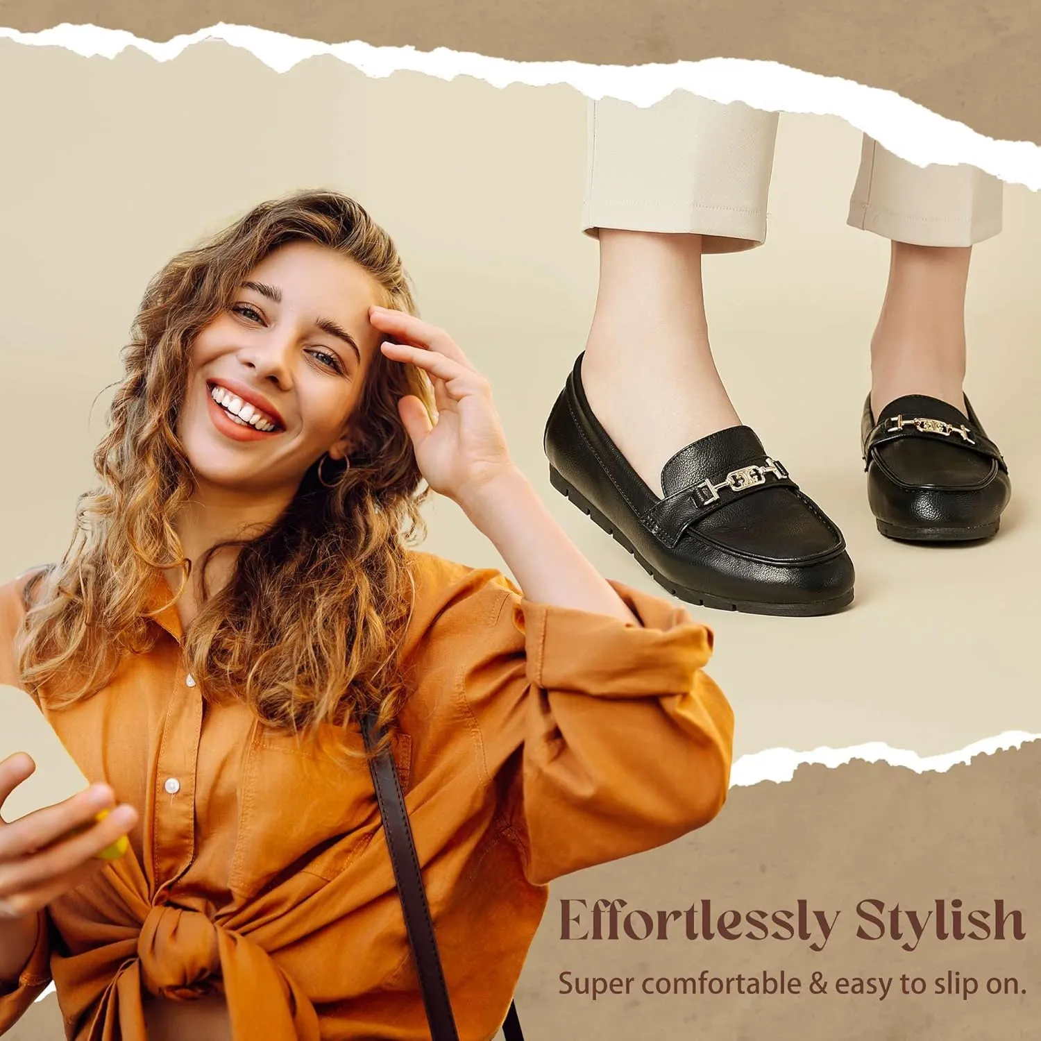 Women’s Loafer Casual On Flat Shoes Classy and Comfortable