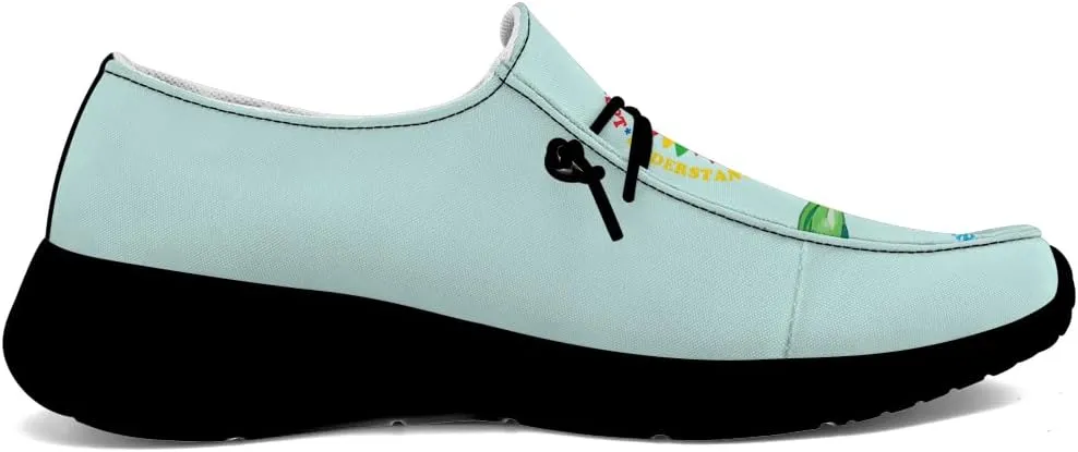 Women's Men's Loafers Slip-on Shoes Autism Shoes Gifts for Women Men