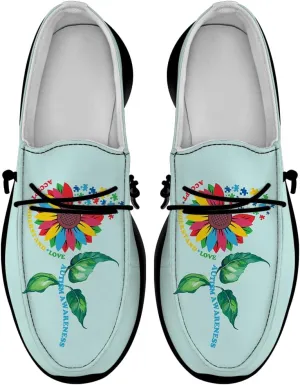 Women's Men's Loafers Slip-on Shoes Autism Shoes Gifts for Women Men