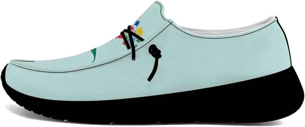 Women's Men's Loafers Slip-on Shoes Autism Shoes Gifts for Women Men