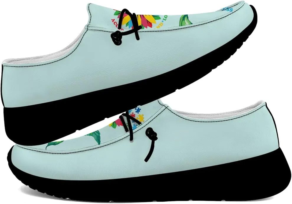 Women's Men's Loafers Slip-on Shoes Autism Shoes Gifts for Women Men