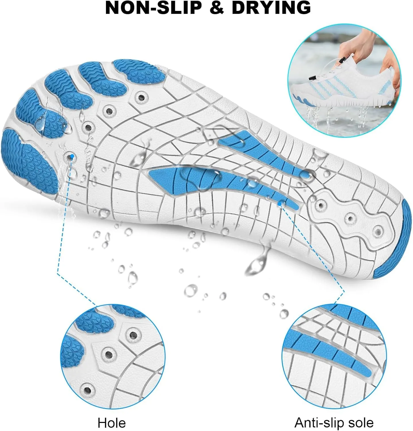 Womens Mens Trail Running Footwear Barefoot Shoes Healthy Non-Slip Shoes Hike Walking Travel Shoes