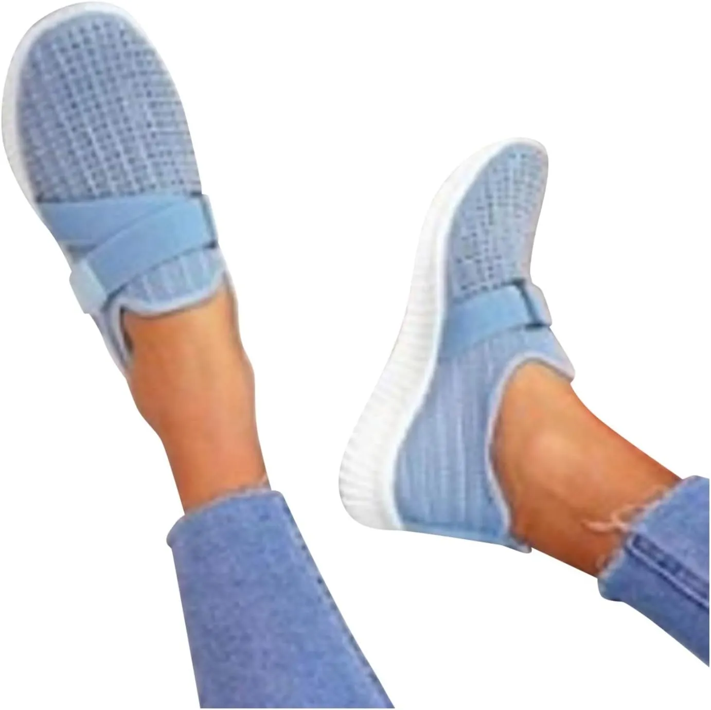 Womens Non Slip Work Shoes Slip On Water Resistant Mens Tennis Shoes Arch Support Business Casual Shoes High Top Sneakers Platform Tennis Shoe Loafers Casual Slip On