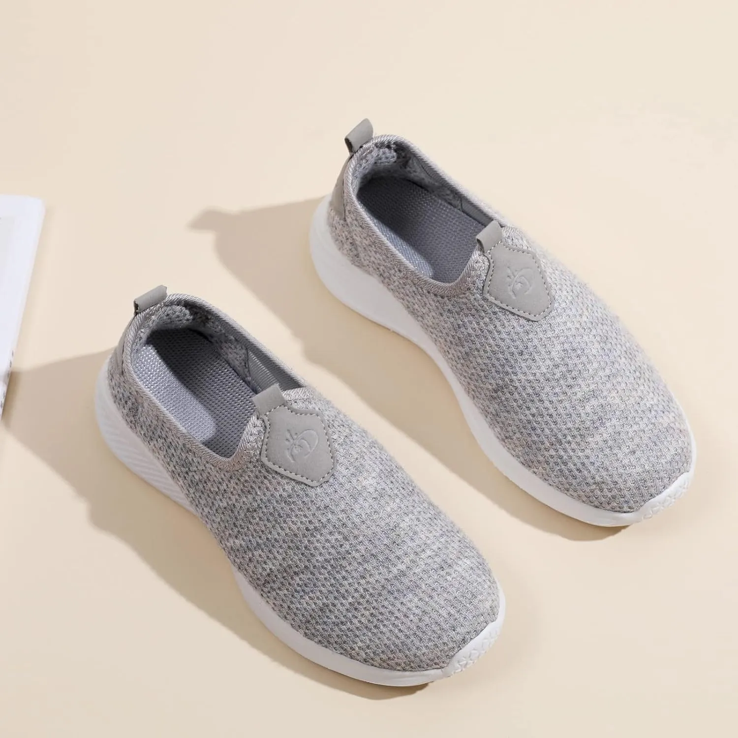 Womens Non Slip Work Shoes Slip On Water Resistant Mens Tennis Shoes Arch Support Business Casual Shoes High Top Sneakers Platform Tennis Shoe Loafers Casual Slip On