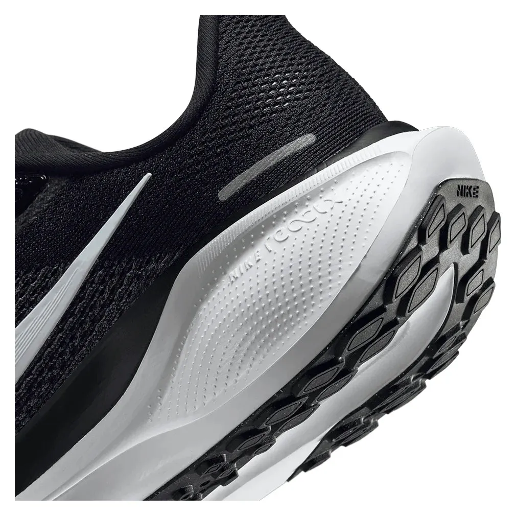 Women`s Pegasus 41 Running Shoes Black and White