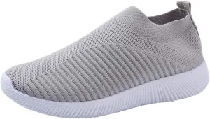 Womens Running Shoes Lightweight Tennis Shoes Non Slip Walking Shoes Women Wide Casual Slip On Shoes Casual Sneakers Waterproof Tennis Shoe Loafers Shoe