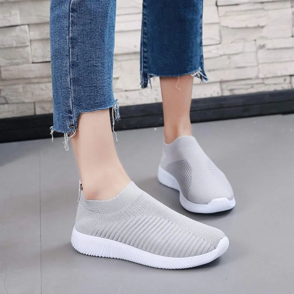 Womens Running Shoes Lightweight Tennis Shoes Non Slip Walking Shoes Women Wide Casual Slip On Shoes Casual Sneakers Waterproof Tennis Shoe Loafers Shoe