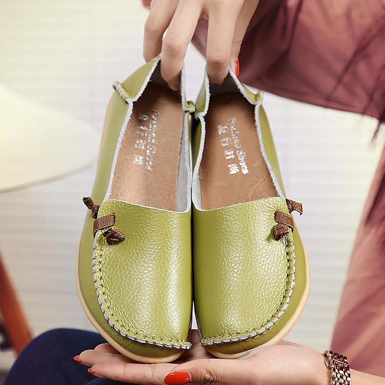 Womens Shoes Dressy Casual Sneakers for Men Wide Width Men's Loafers & Slip-Ons Cover Heel Round Toe Christmas Tennis Shoes for Women Slip on Non Slip Low Top Casual
