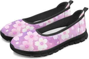 Women's Slip on Shoes Printed Lightweight Walking Shoes Stylish Loafers Non Slip Shoes Low-top Casual Shoes SizeUS 6-11