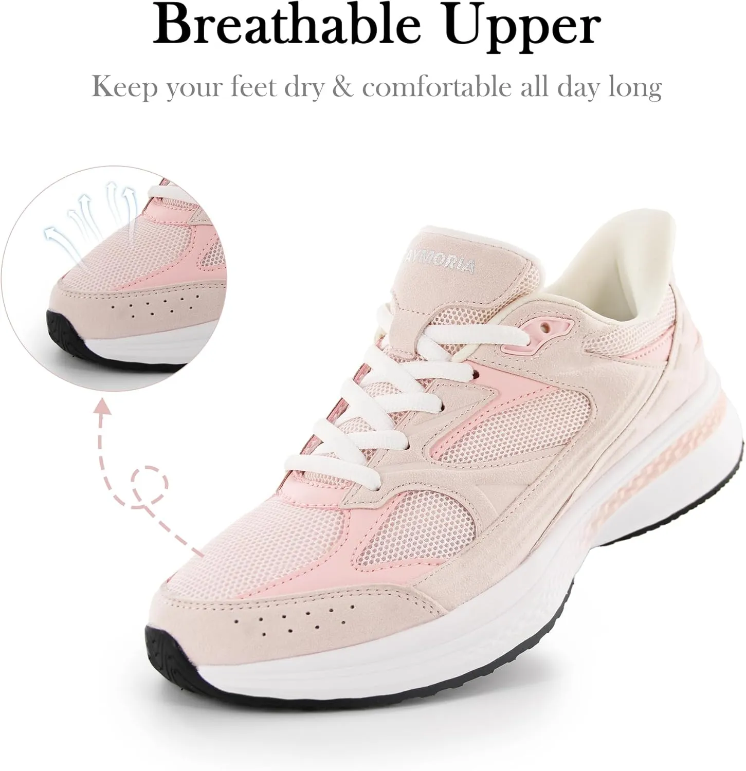Women‘s Slip On Walking Shoes Athenava Lightweight Mesh Breathable Tennis Running Sneakers for Athletic Gym Workout
