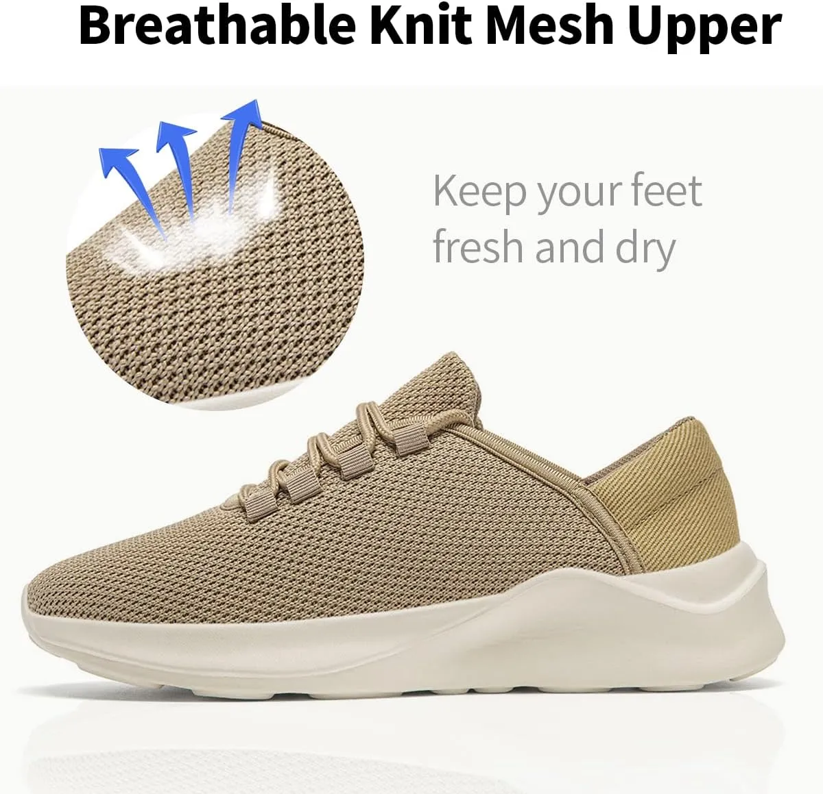 Women's Slip On Walking Shoes Lightweight Breathable Comfortable Tennis Sneakers for Workout Gym Cross Training Casual Platform Fashion Sneaker