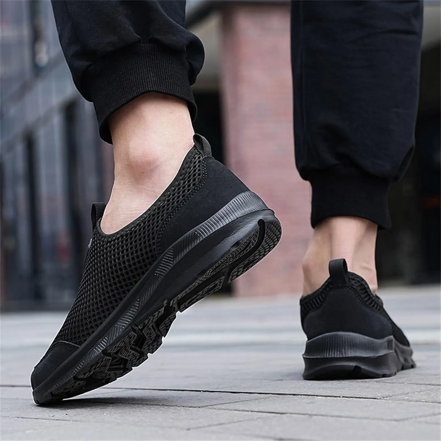 Womens Slip On Walking Shoes Lightweight Breathable Non Slip Non Slip Work Shoes Women High Top Casual Work Shoes Brown Sneakers Steel Toe Tennis Shoe Loafers Dress Shoe