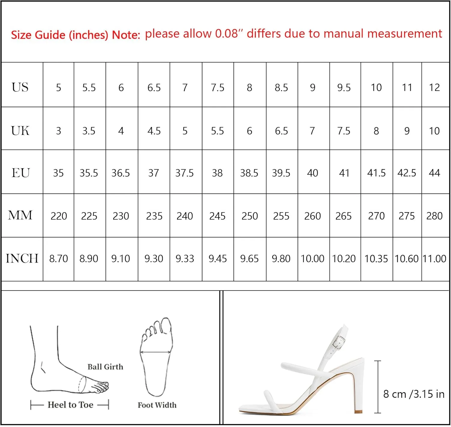 Womens Strappy Sandals Open Toe Ankle Strap Heeled Sandals Square Toe High Heels for Women
