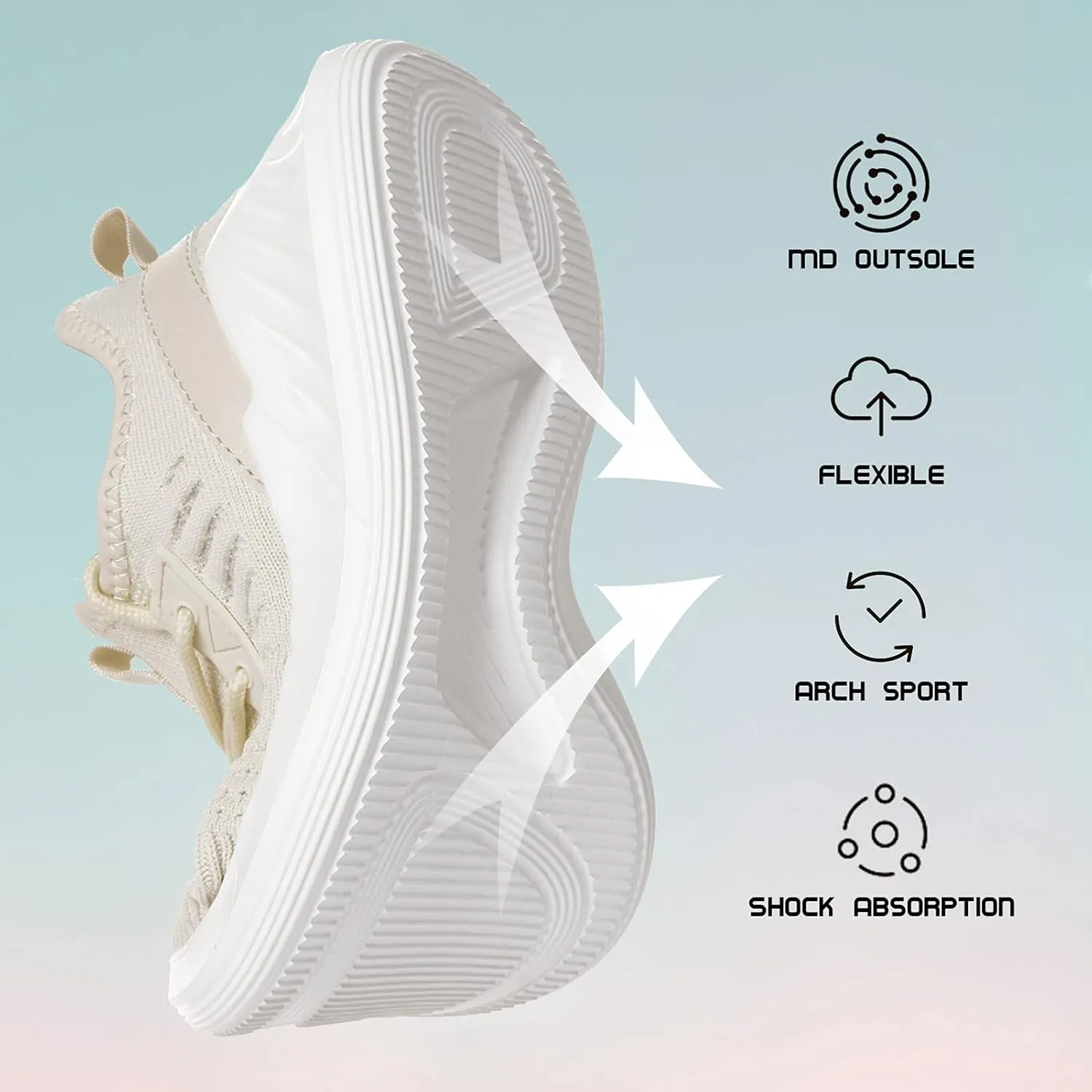 Womens Tennis Shoes - Women Sneakers Workout Running Walking Athletic Gym Fashion Lightweight Nursing Casual Light Shoes