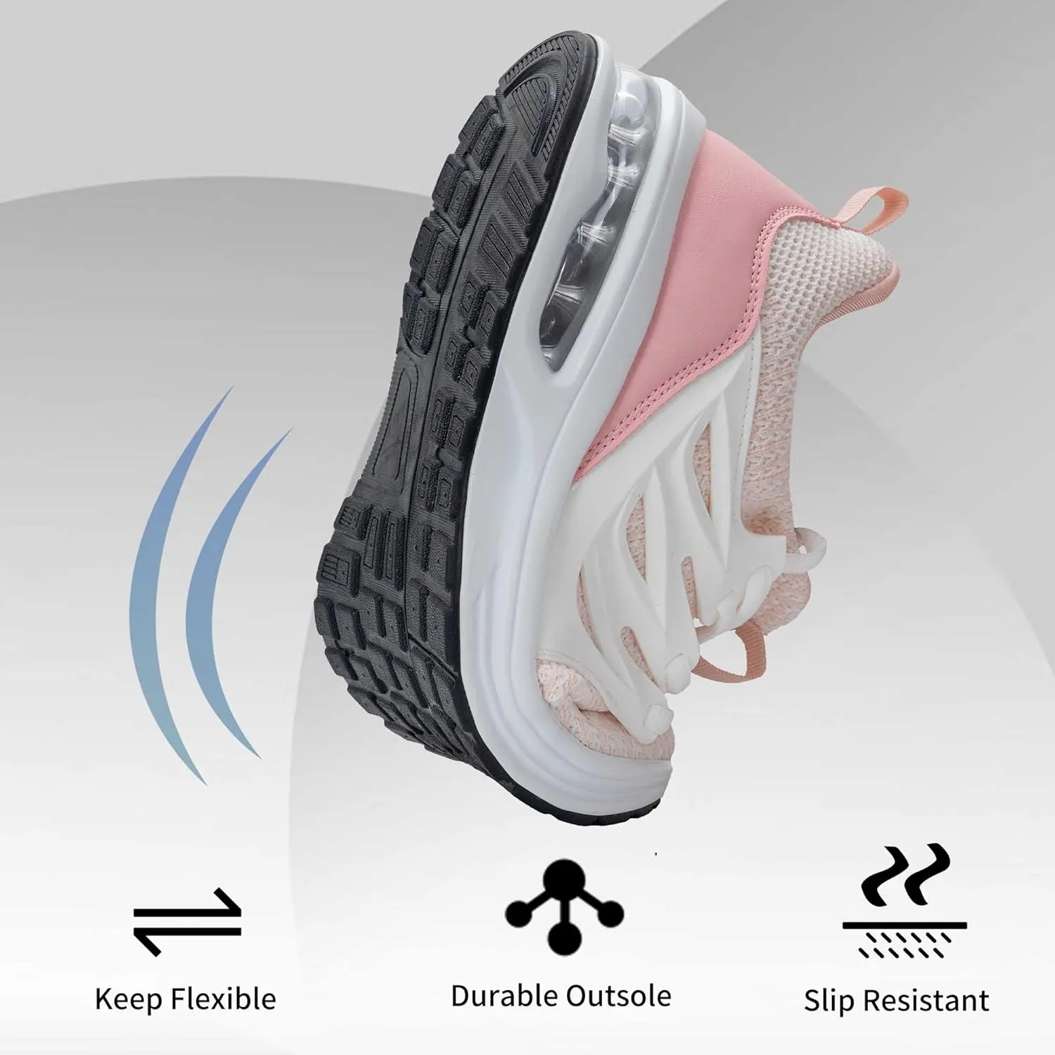Womens Walking Shoes Athletic Tennis Running Shoes Lightweight Casual Sneakers for Gym Jogging Workout US Size 5.5-11