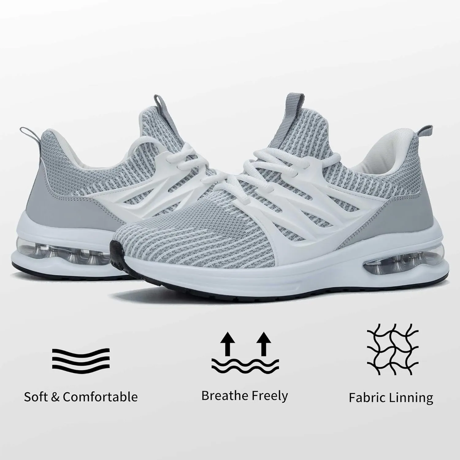Womens Walking Shoes Athletic Tennis Running Shoes Lightweight Casual Sneakers for Gym Jogging Workout US Size 5.5-11