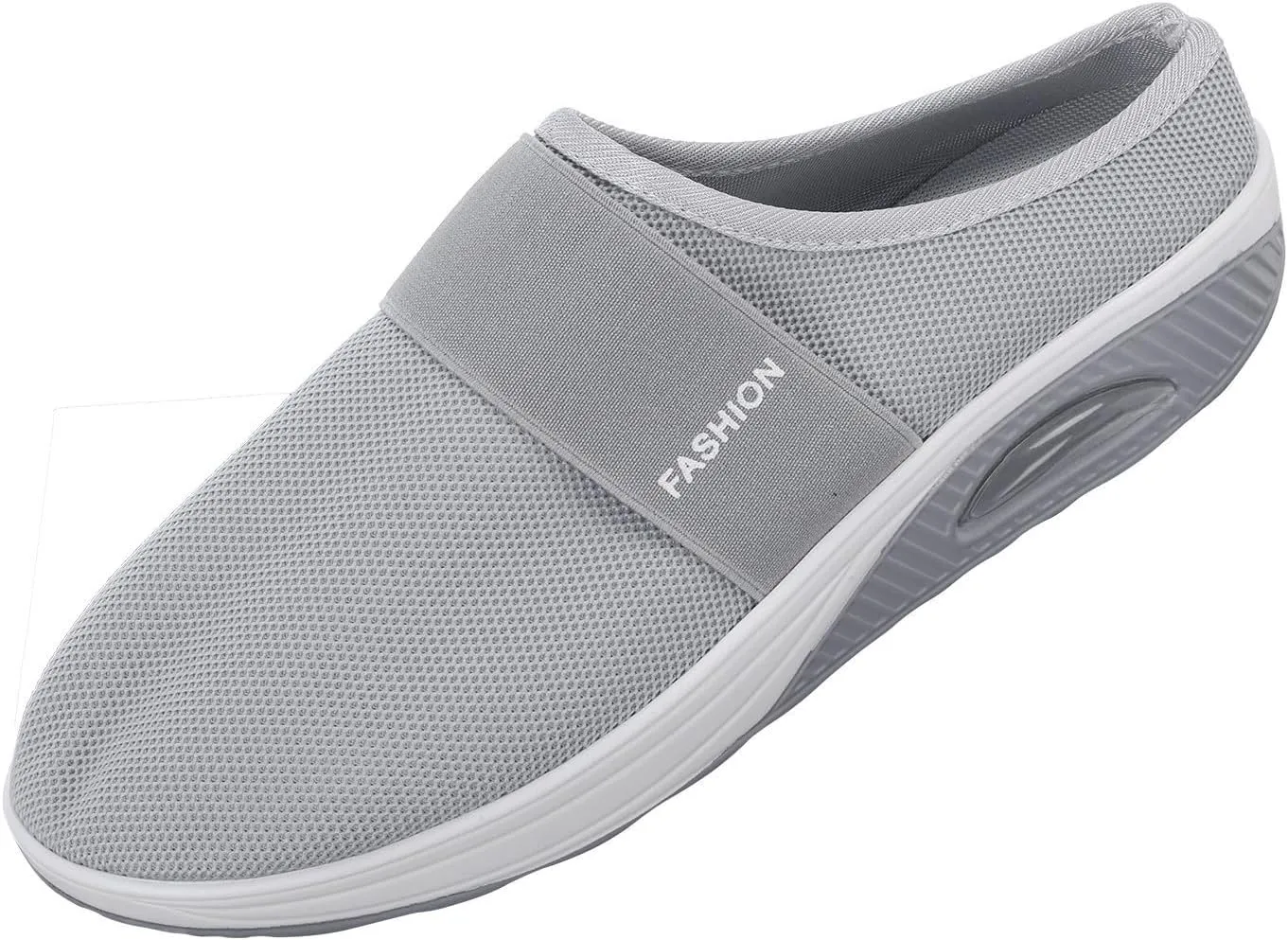Women's Walking Shoes Orthotic Walking Sneakers Wide Width Non-Slip Sneakers Adjustable Breathable Platform Mesh Sandals