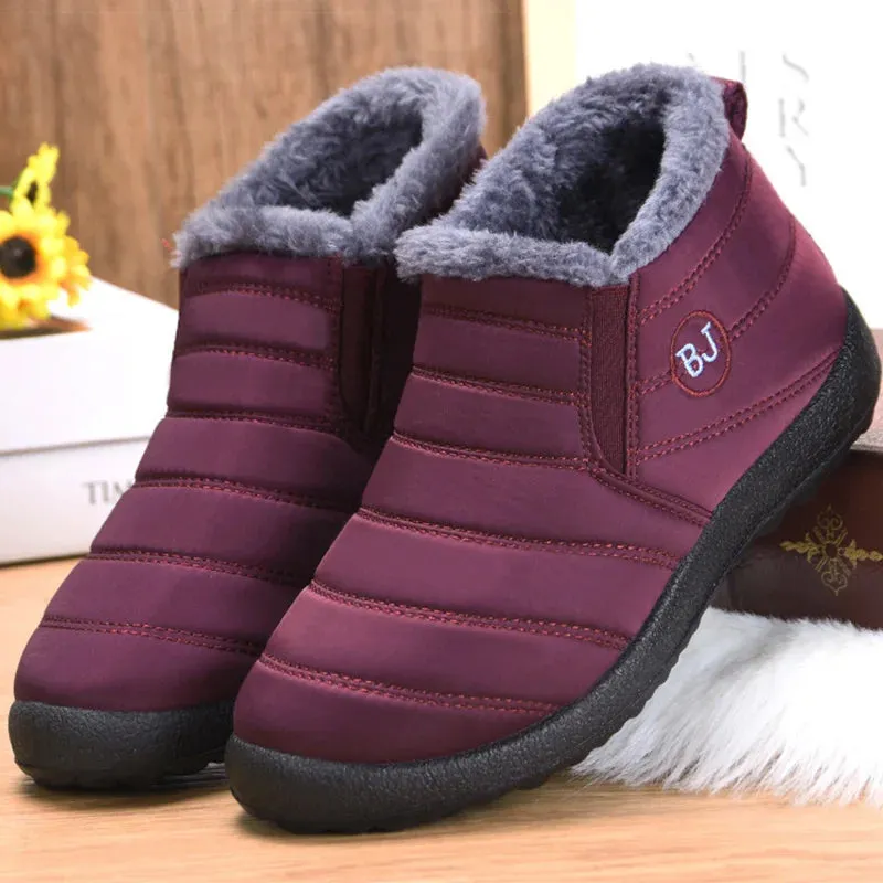 Women's Warm Winter Comfy Snow Boots