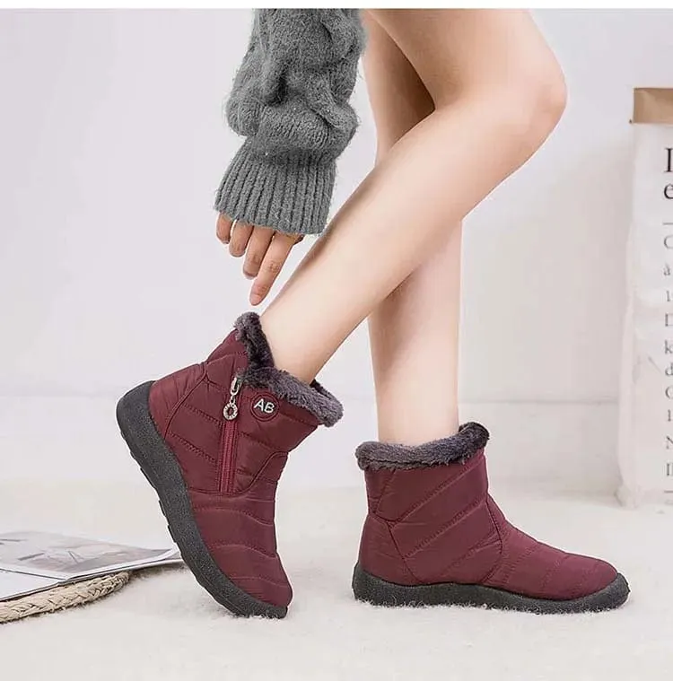Women’s Waterproof Winter Fur Boots