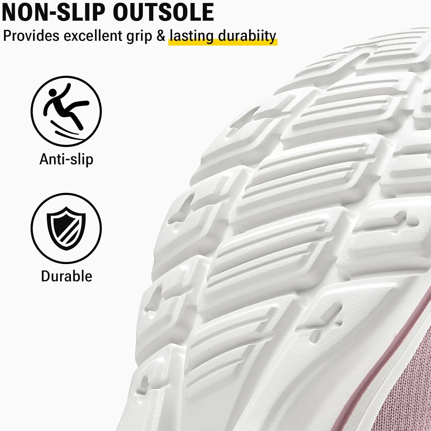 Women's Wide Toe Box Sneakers | Slip-On Hands Free Walking Shoes | Light Breathable Tennis & Gym Shoes for Wide Feet | Running Workout Athletic Trainers