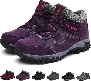 Women's Winter Thermal Boots for Women Waterproof Snow Winter Warm Hiking Work Comfy Boots Sneakers Walking Shoes