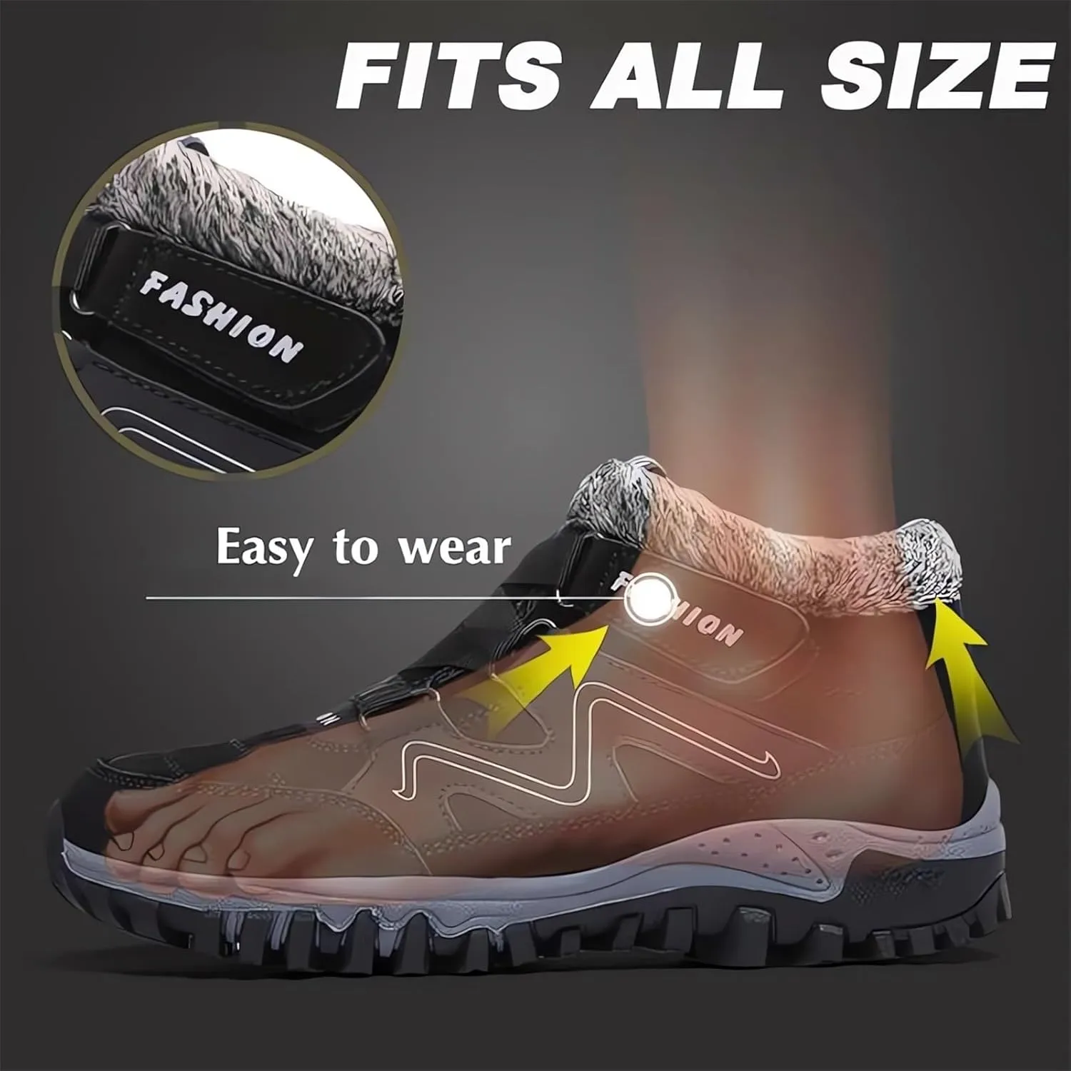 Women's Winter Thermal Boots for Women Waterproof Snow Winter Warm Hiking Work Comfy Boots Sneakers Walking Shoes