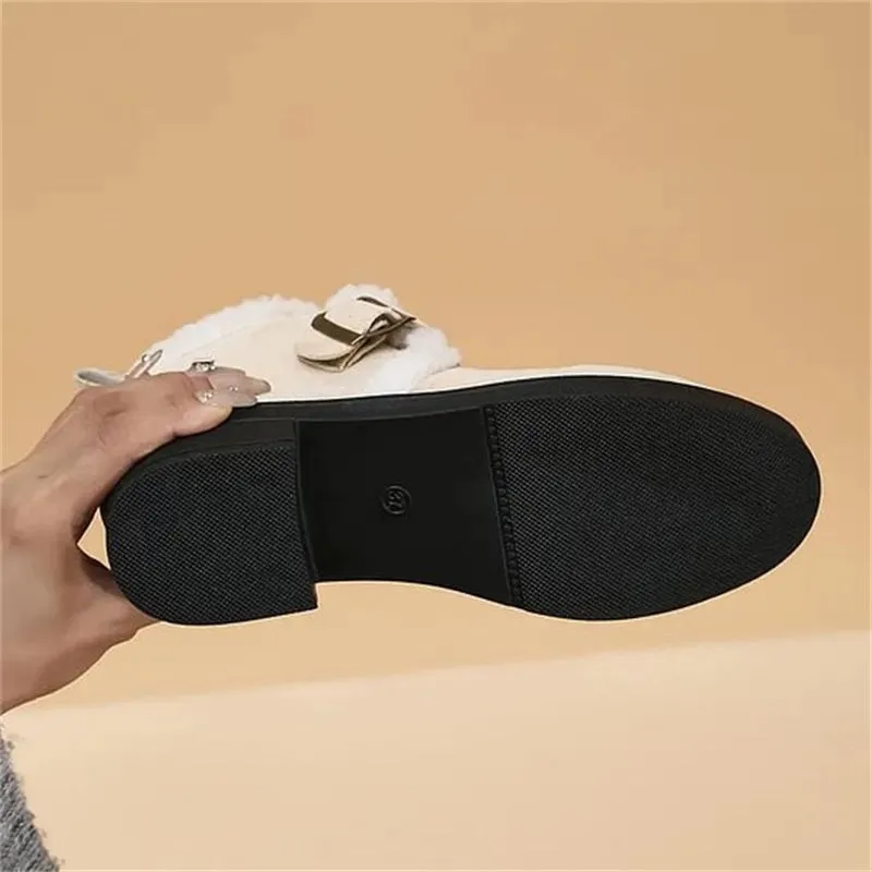Women's Winter Warm Chunky Ankle Boots