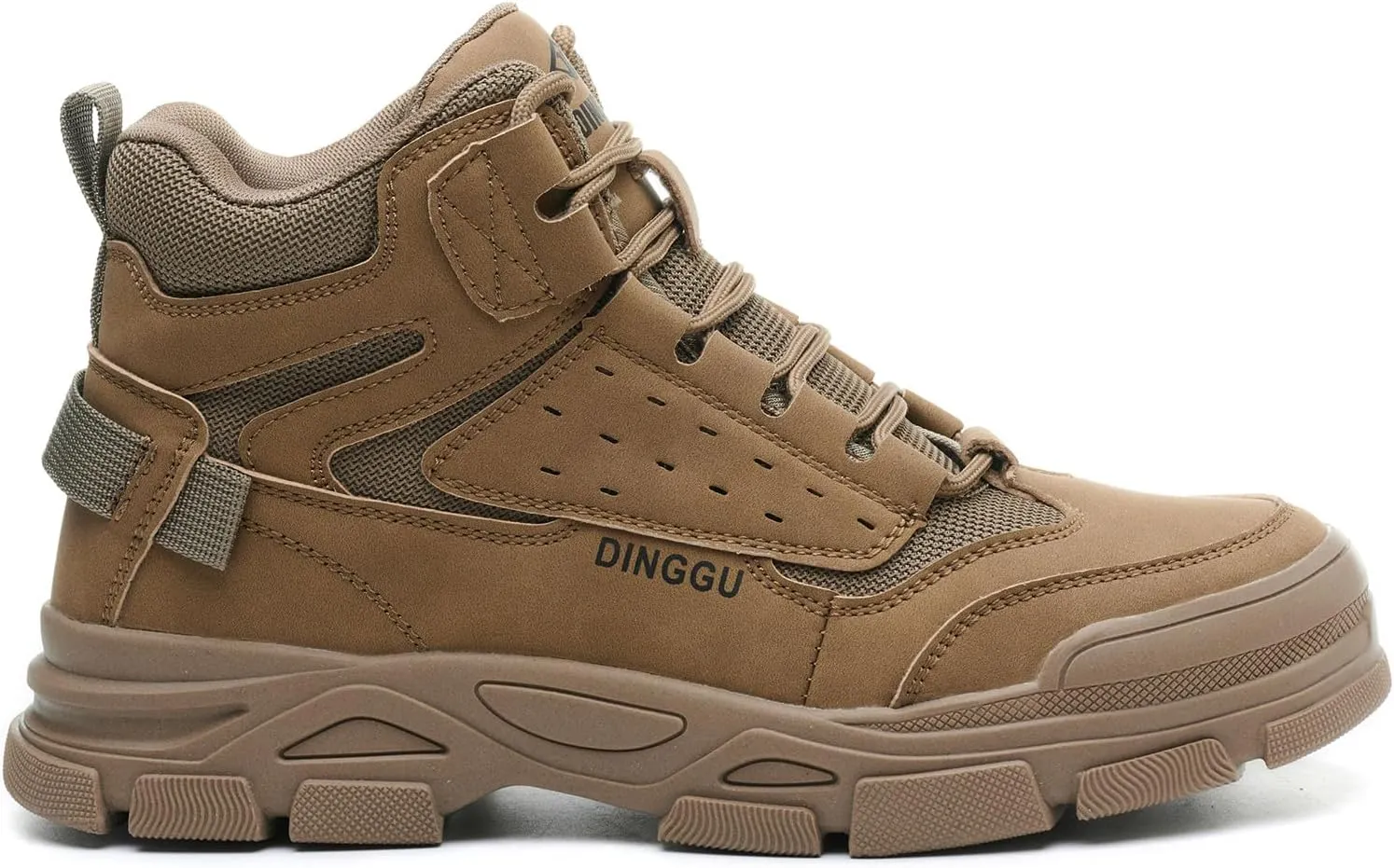 Work Boots for Men Safety Steel Toe Boots，Comfortable Industrial & Construction Shoes Puncture Proof Non Slip Mens Work Boots