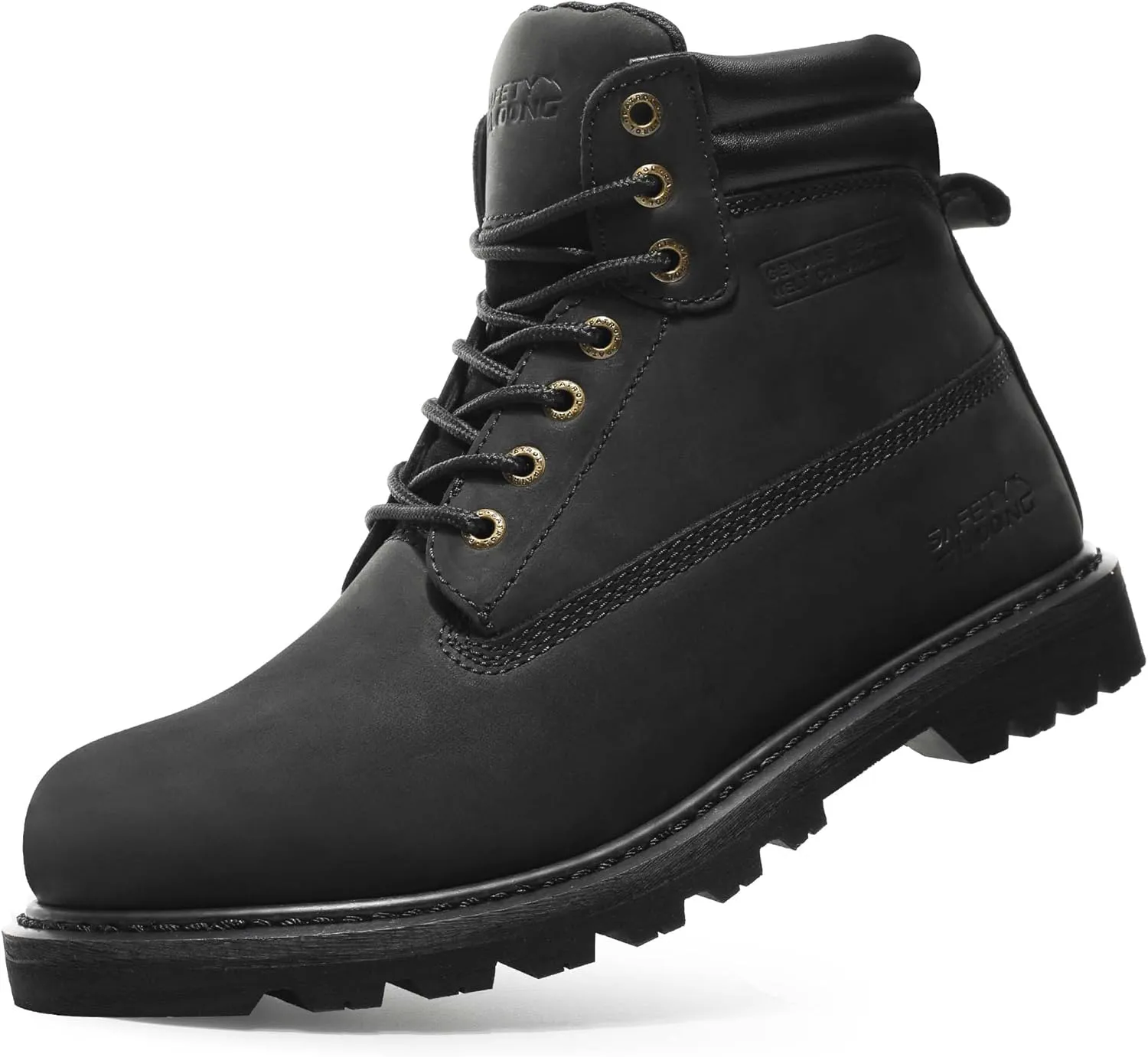 Work Boots for Men Waterproof Soft Toe Non Slip Comfortable Workboots