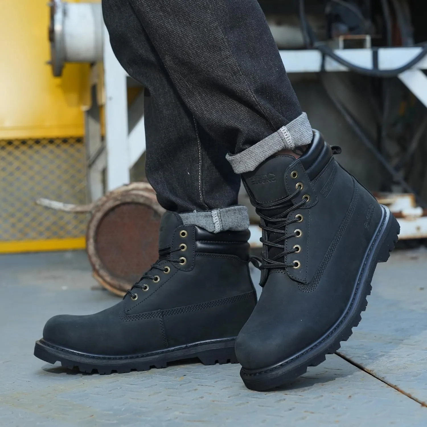 Work Boots for Men Waterproof Soft Toe Non Slip Comfortable Workboots