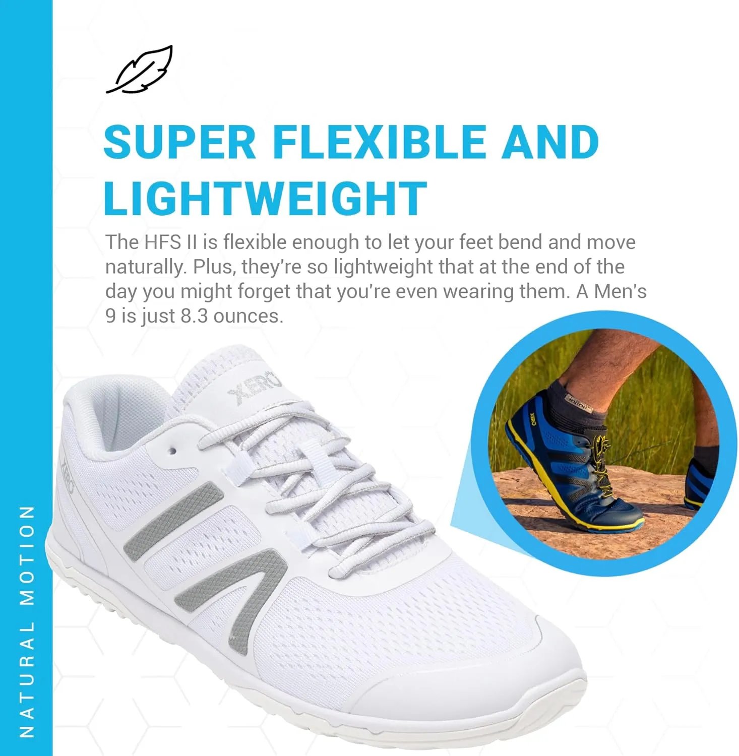 Xero Shoes Men's HFS II Barefoot Running Shoes