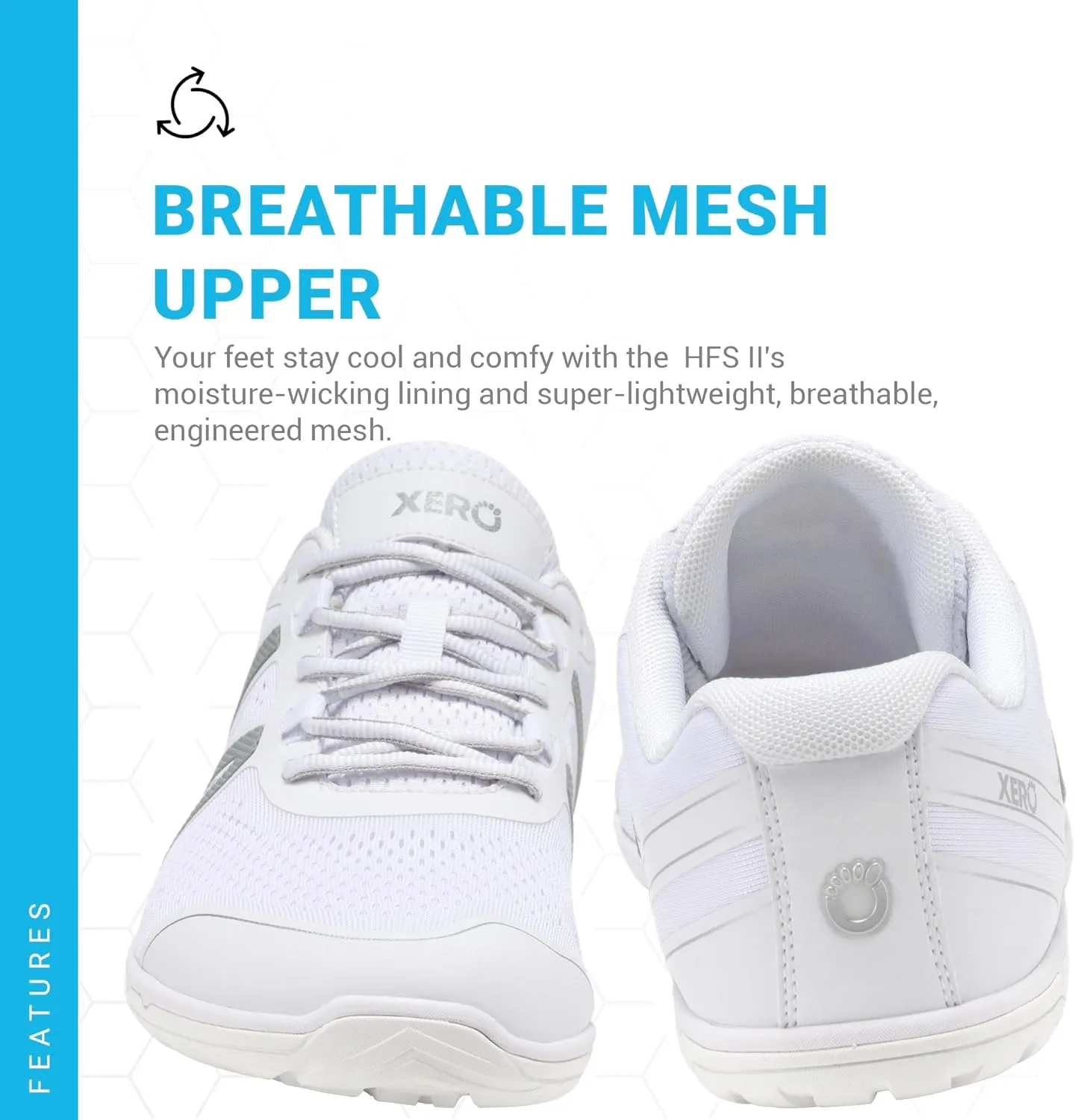 Xero Shoes Men's HFS II Barefoot Running Shoes