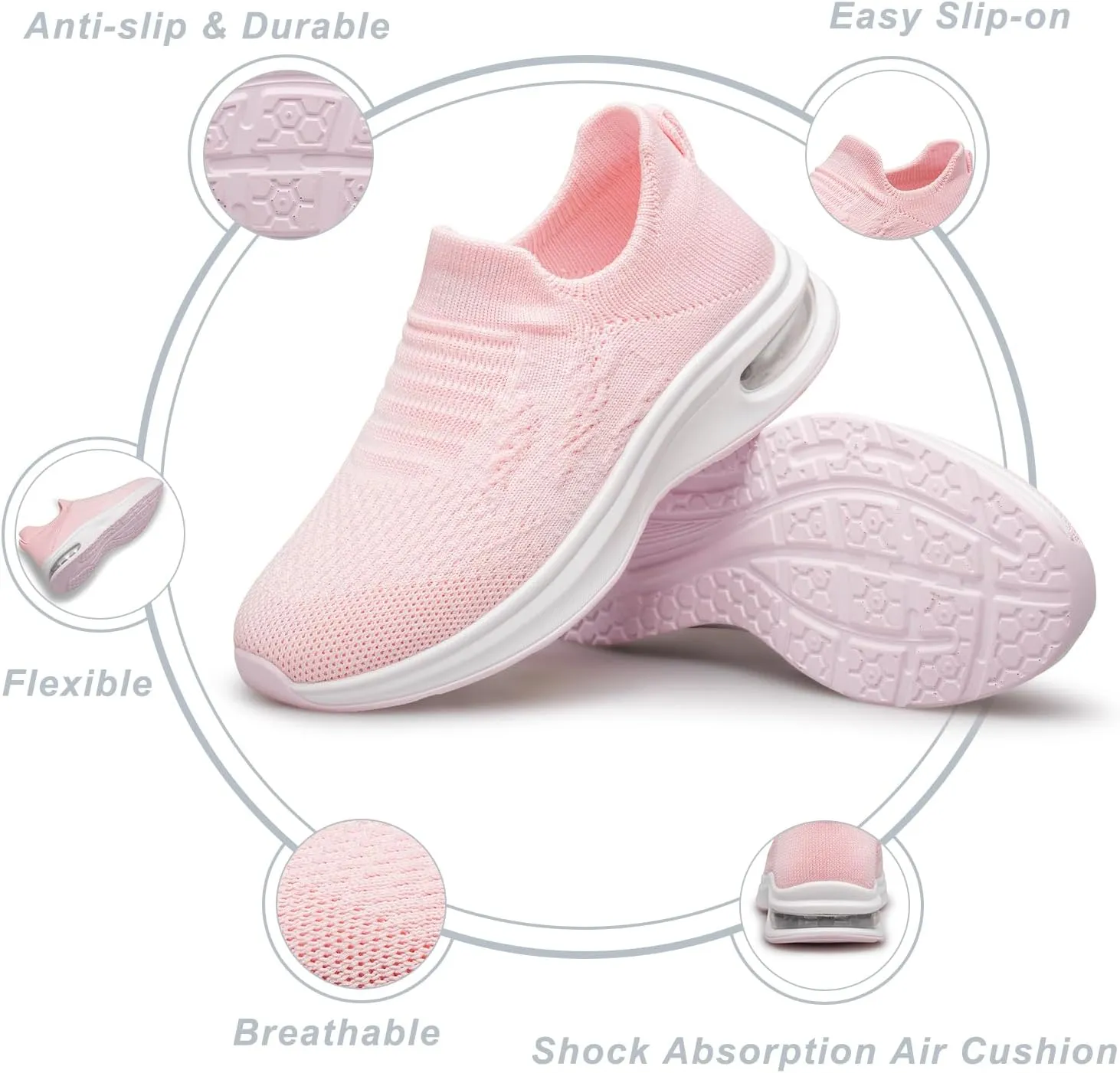 YHOON Kids Sock Shoes Boys Girls Sneakers Athletic Fitness Tennis Walking School Shoes for Toddler/Little Kid/Big Kid