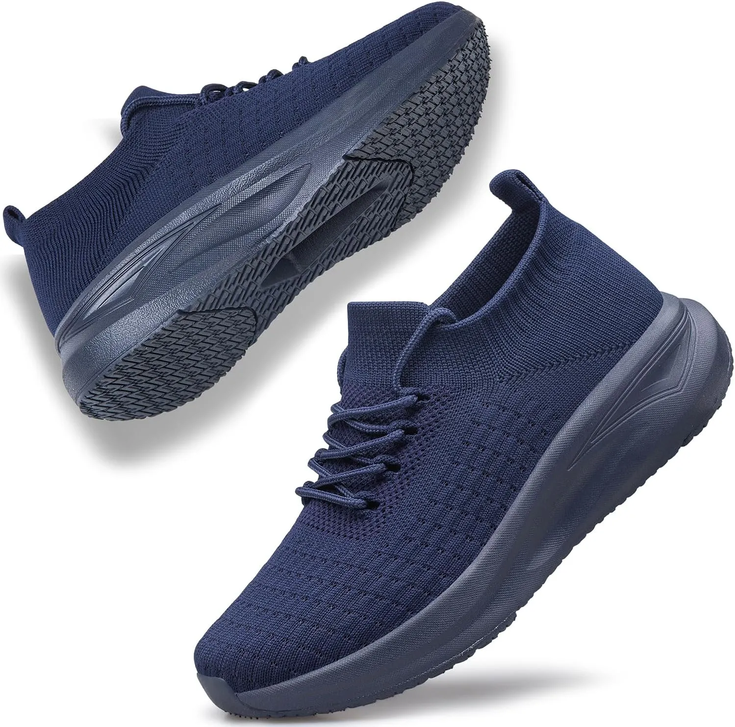 YHOON Womens Slip on Walking Shoes Comfort Sock Shoes Non Slip Mesh Casual Running Sneakers