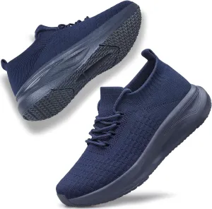 YHOON Womens Slip on Walking Shoes Comfort Sock Shoes Non Slip Mesh Casual Running Sneakers