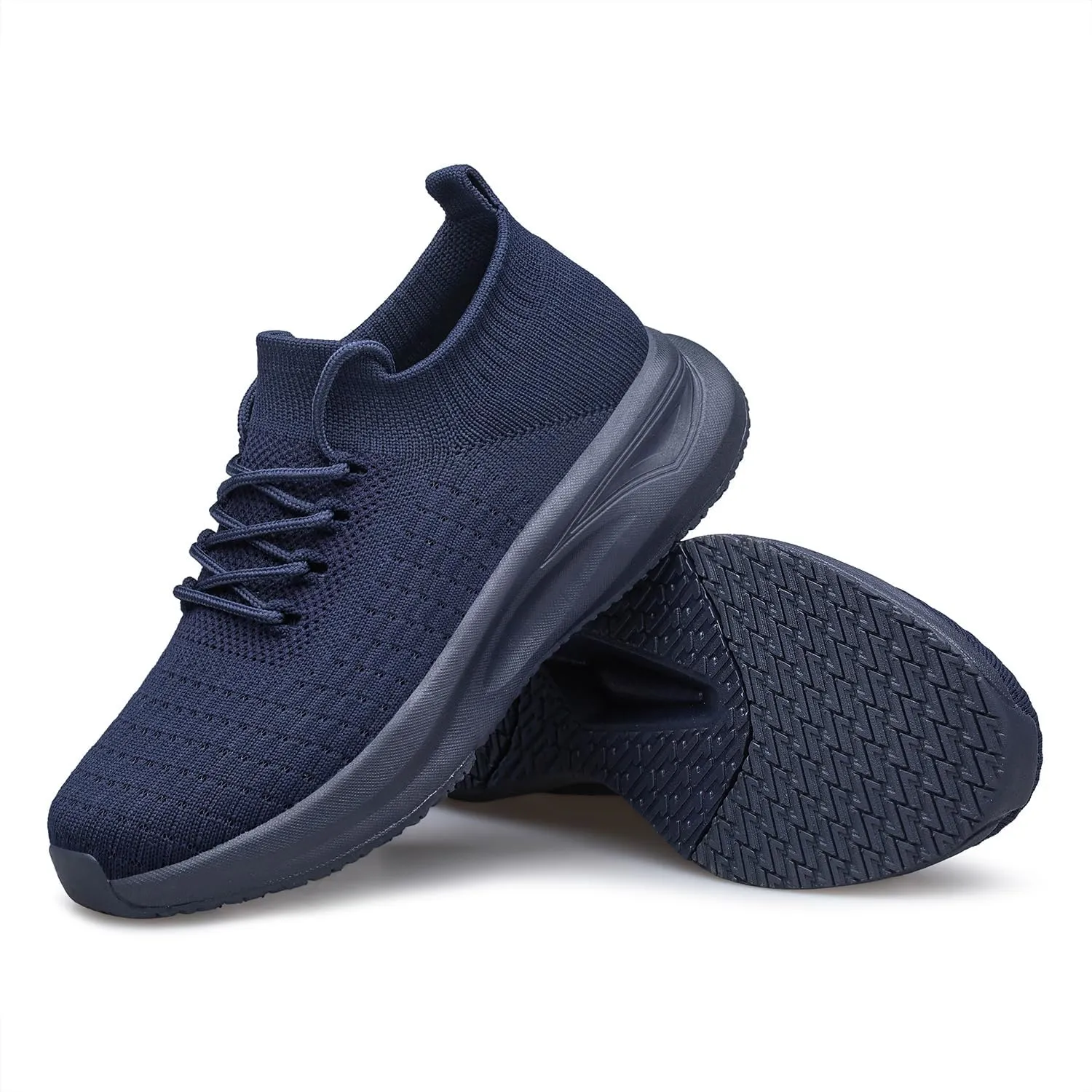 YHOON Womens Slip on Walking Shoes Comfort Sock Shoes Non Slip Mesh Casual Running Sneakers