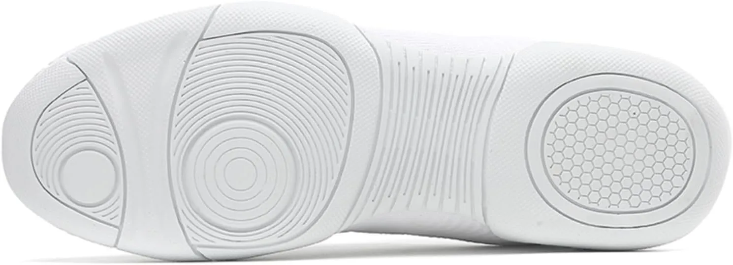 Youth Cheer Shoes Girls White Cheerleading Shoes Athletic Training Breathable Lightweight Competition Cheer Sneakers Size Little Kid 11.5 Womens 11