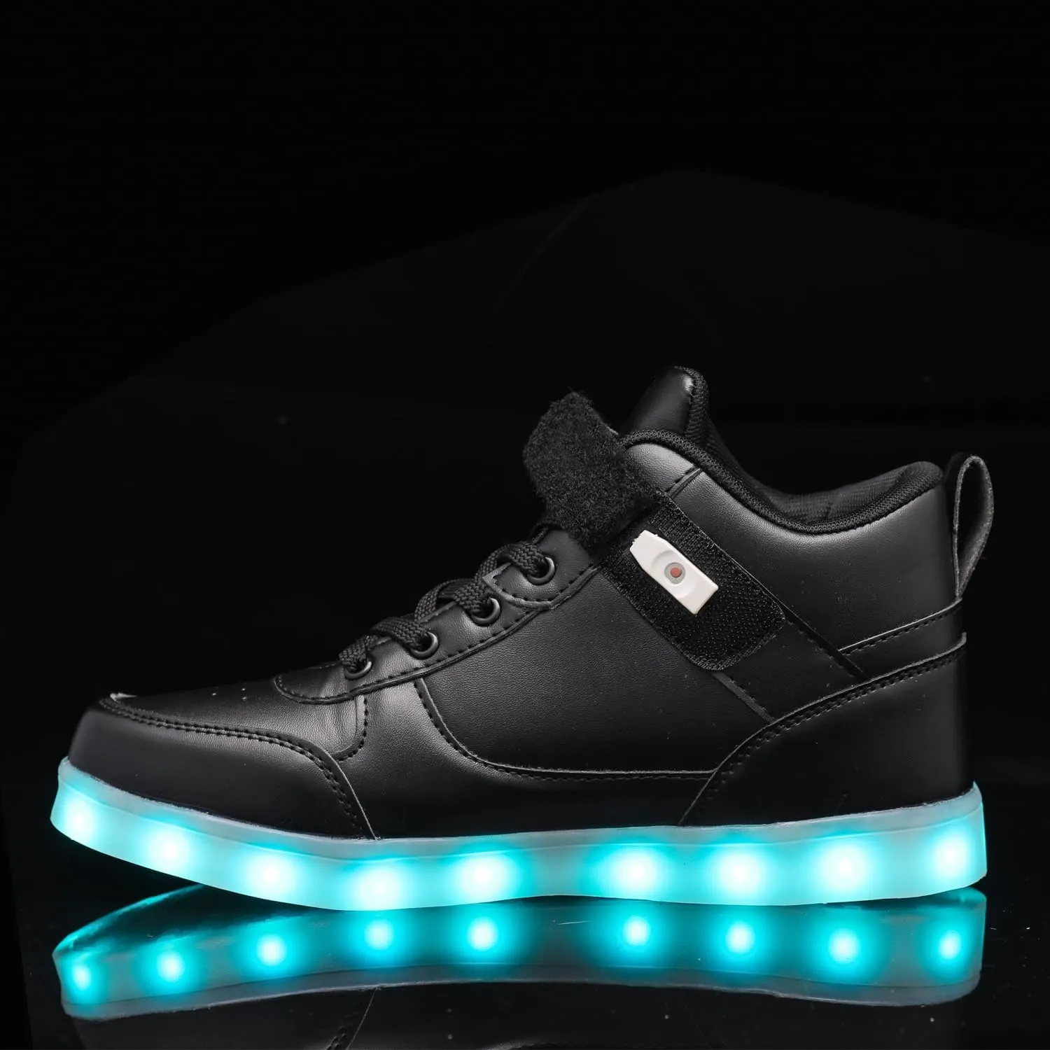 YuanRoad Unisex LED Light Up Shoes with USB Charging Glowing Luminous LED Sneakers