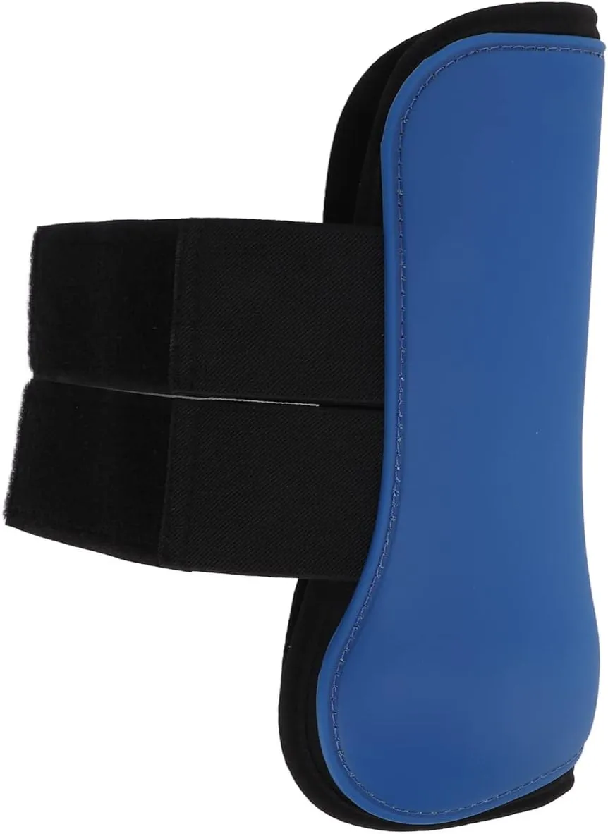 ZJchao Horse Boots, Splint Boots for Horses Jumps Elastic Cushioning Inner Pad Front Legs Guard for Jumping Training Riding Shock Absorbing Competition