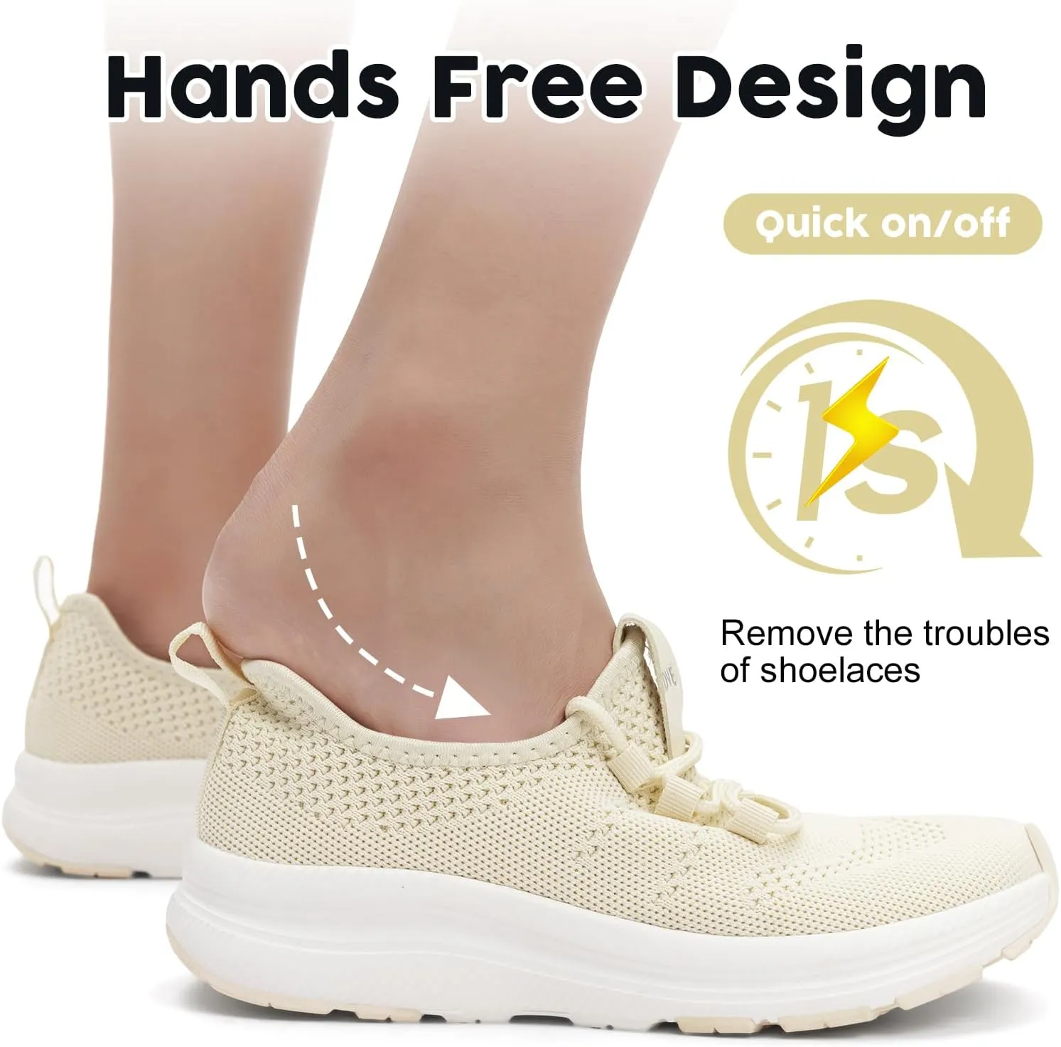 ZOVE Wide Toe Box Shoes Women Extra Wide Width Sneakers Ultra Light Road Running Shoes Non-Slip Tennis Sneakers Breathable Walking Athletic