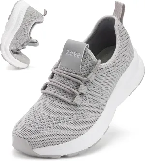 ZOVE Wide Toe Box Shoes Women Extra Wide Width Sneakers Ultra Light Road Running Shoes Non-Slip Tennis Sneakers Breathable Walking Athletic